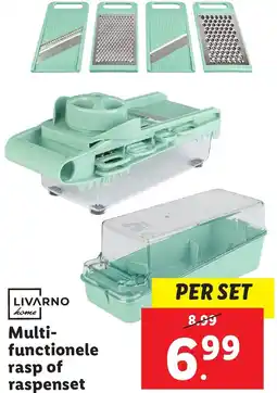 Lidl LIVARNO home Multi- functionele rasp of raspenset aanbieding