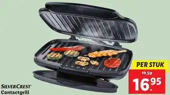 Lidl SILVERCREST Contactgrill aanbieding