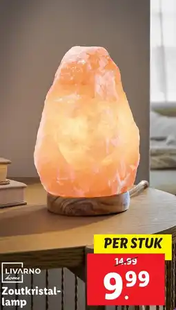 Lidl LIVARNO home Zoutkristal lamp aanbieding