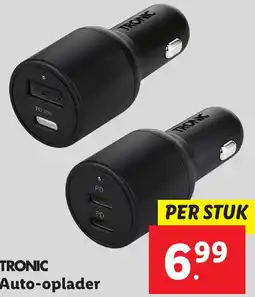 Lidl TRONIC Auto-oplader aanbieding