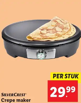 Lidl SILVERCREST Crepe maker aanbieding