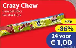 Die Grenze Crazy Chew aanbieding