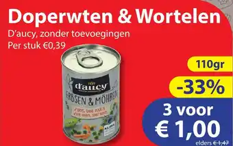 Die Grenze Doperwten & Wortelen aanbieding