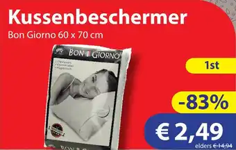 Die Grenze Kussenbeschermer aanbieding