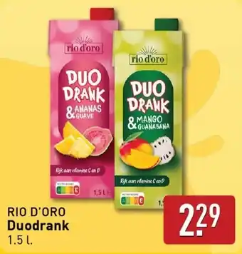 ALDI RIO D'ORO Duodrank aanbieding