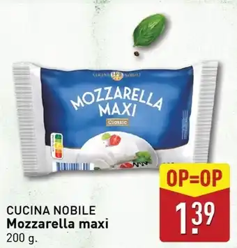 ALDI Mozzarella maxi aanbieding