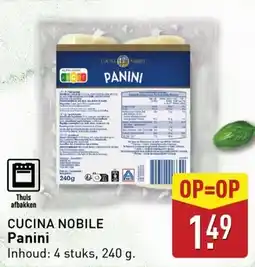 ALDI Panini aanbieding