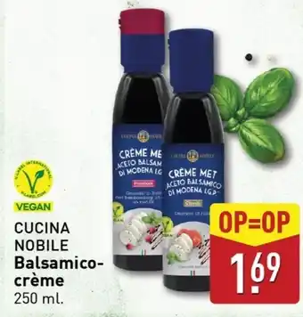 ALDI Balsamico crème aanbieding