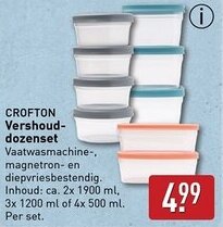 ALDI Vershoud dozenset aanbieding