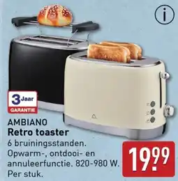 ALDI Retro toaster aanbieding