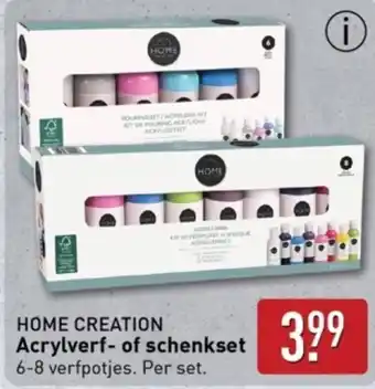 ALDI Acrylverf of schenkset aanbieding