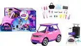 Bol.com Barbie Big City Big Dreams Auto - Roze aanbieding