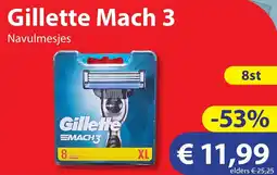 Die Grenze Gillette Mach 3 aanbieding