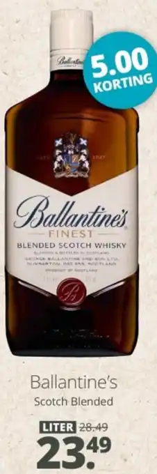 Mitra Ballantine's Scotch Blended aanbieding