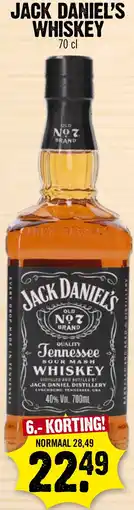 Super Dirck 3 Jack Daniel's Whiskey aanbieding