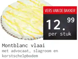 Naanhof Montblanc vlaai aanbieding