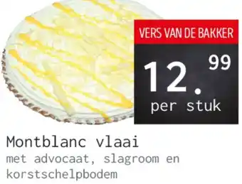 Naanhof Montblanc vlaai aanbieding