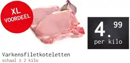 Naanhof Varkensfiletkoteletten aanbieding