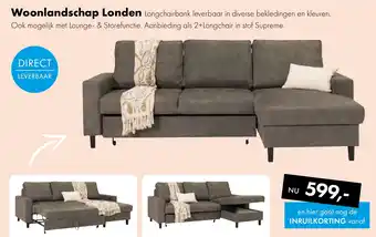 Woonsquare Woonlandschap Londen aanbieding