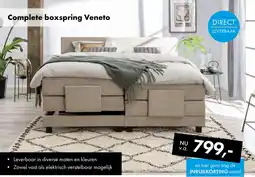 Woonsquare Complete boxspring Veneto aanbieding