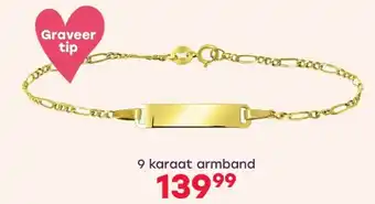 Lucardi 9 karaat armband aanbieding