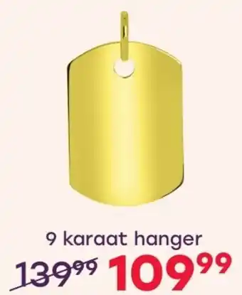 Lucardi 9 karaat hanger aanbieding