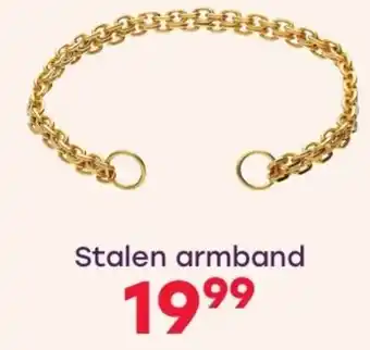 Lucardi Stalen armband aanbieding