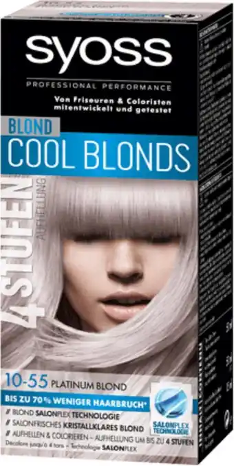 Bol.com SYOSS 10-55 Ultra Platinum Blond - Syoss Cool Blonds aanbieding