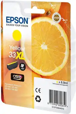 Bol.com Epson 33XL - Inktcartridge / Geel aanbieding