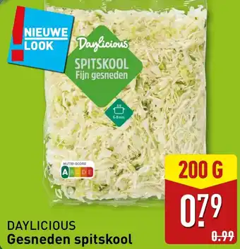 ALDI Daylicious gesneden spitskool aanbieding