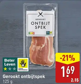 ALDI Gerookt ontbijtspek aanbieding