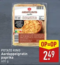 ALDI Potato king aardappelgratin paprika aanbieding