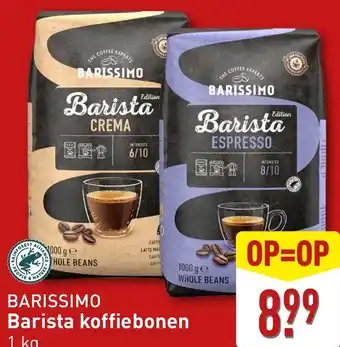 ALDI Barissimo barista koffiebonen aanbieding