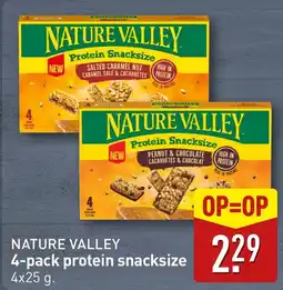 ALDI Nature valley protein snacksize aanbieding