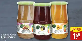 ALDI Queens jewel fruitcompote aanbieding