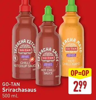 ALDI Go-tan srirachasaus aanbieding