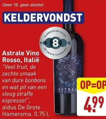 ALDI Astrale Vino Rosso, Italië aanbieding