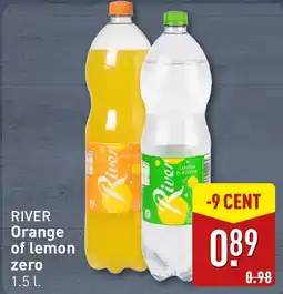 ALDI River orange of lemon zero aanbieding