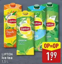 ALDI Lipton ice tea aanbieding