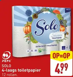 ALDI Solo toiletpapier aanbieding