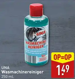 ALDI Una wasmachinereiniger aanbieding