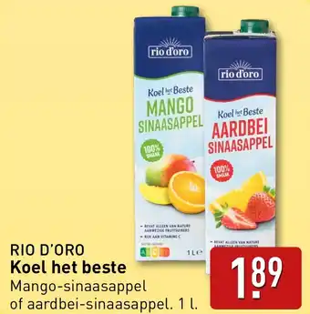 ALDI Rio d'oro koel het beste aanbieding