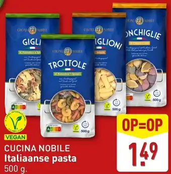 ALDI Cucina nobile italiaanse pasta aanbieding