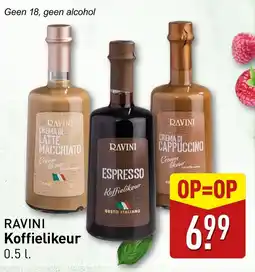 ALDI Ravini koffielikeur aanbieding