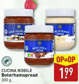 ALDI Cucina nobile boterhamspread aanbieding