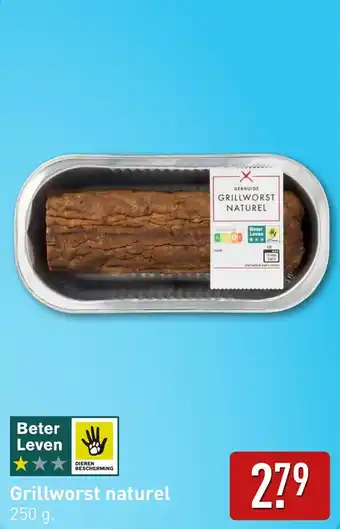 ALDI Grillworst naturel aanbieding