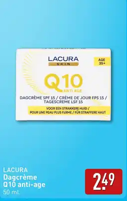 ALDI LACURA Dagcrème Q10 anti age aanbieding