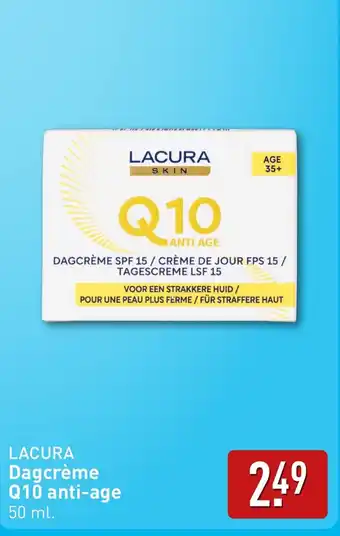 ALDI LACURA Dagcrème Q10 anti age aanbieding