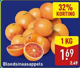 ALDI Bloedsinaasappels aanbieding