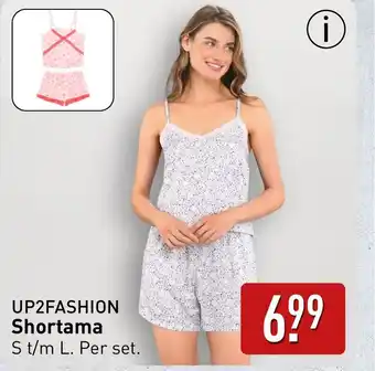 ALDI Up2fashion shortama aanbieding